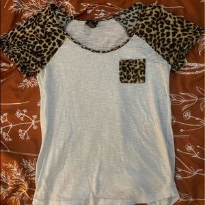 Animal print t shirt